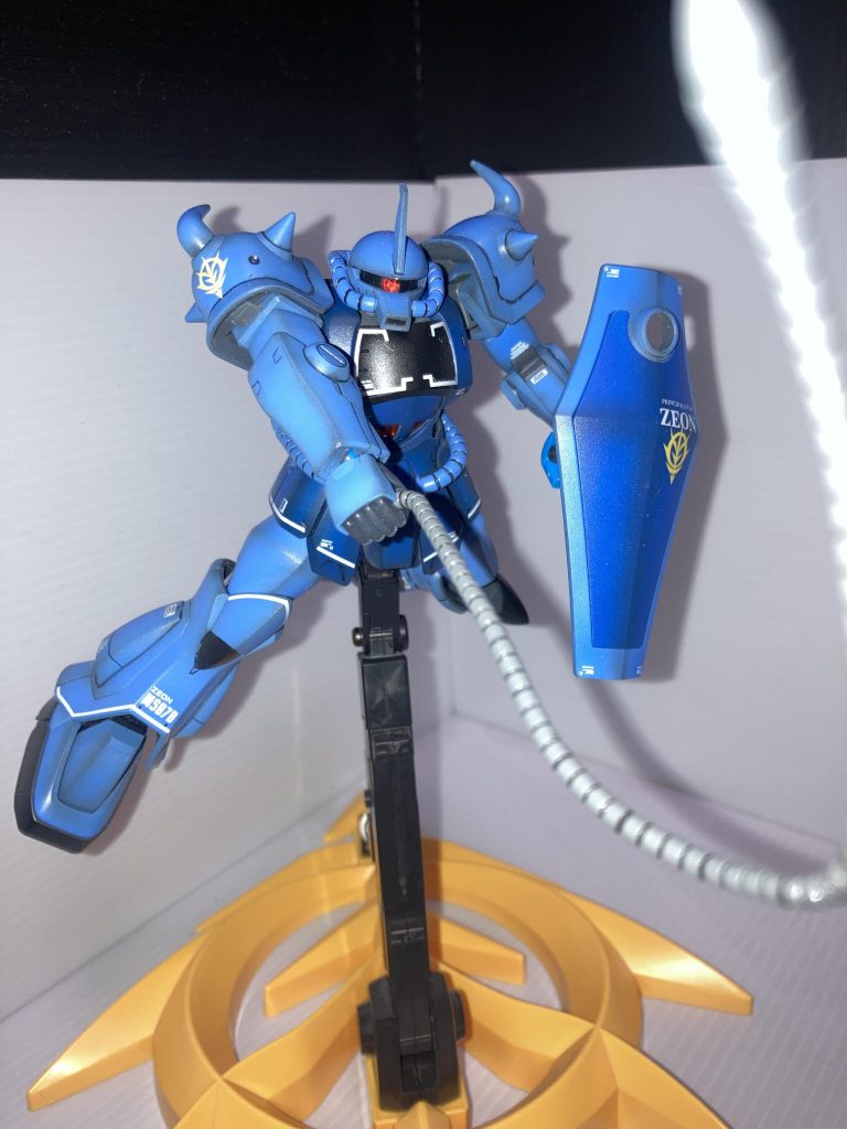 頭部とショルダーはグフカスタムから足？靴？はプロトタイプグフフロントスカートはＲ３５から😊