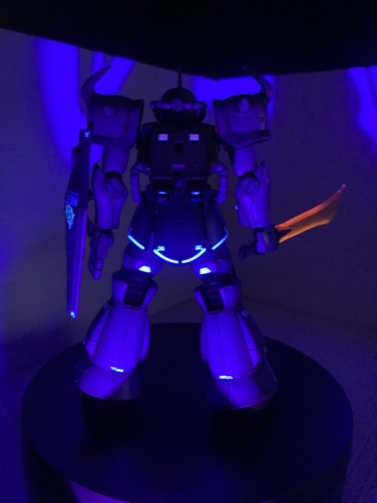 バーニアも光ります