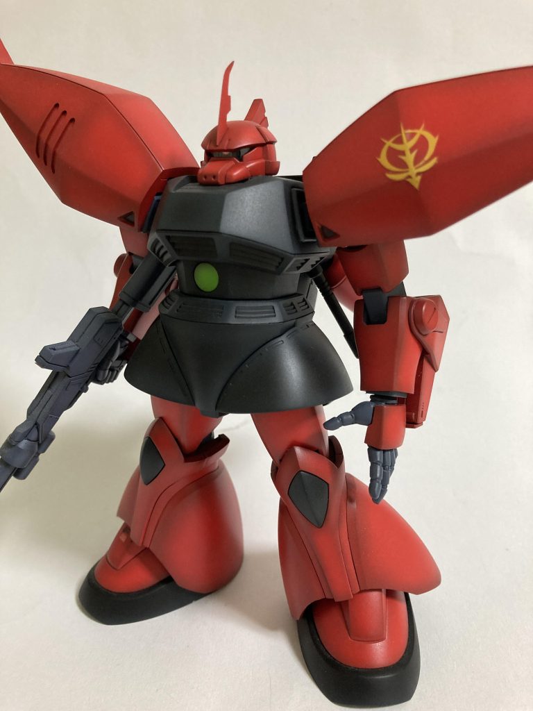 塗装はいつもの黒立ち上げのグラデーション塗装です。