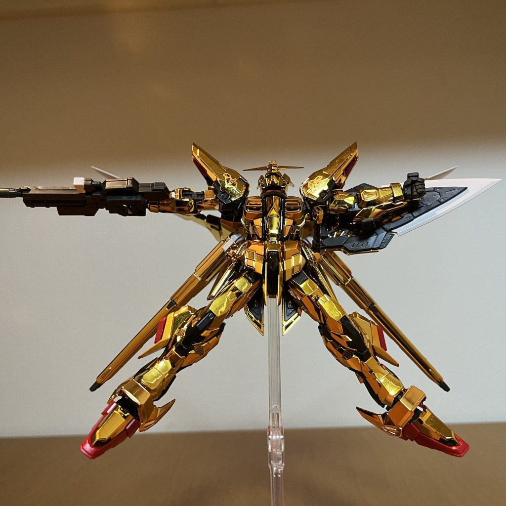 RG アカツキガンダム　オオワシ装備　塗装品 ガンダムSEED DESTINY」より「RG アカツキガンダム（オオワシ