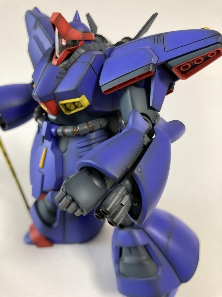 椀部ガトリングのギミックは旧キットの方が良かったなぁ…