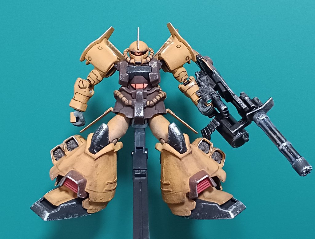 旧HG　グフフライトタイプ–5枚目/制作者：Amesho