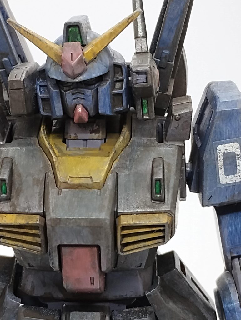 ガンダムMkⅡ　ティターンズ使用　完成–2枚目/制作者：梵人