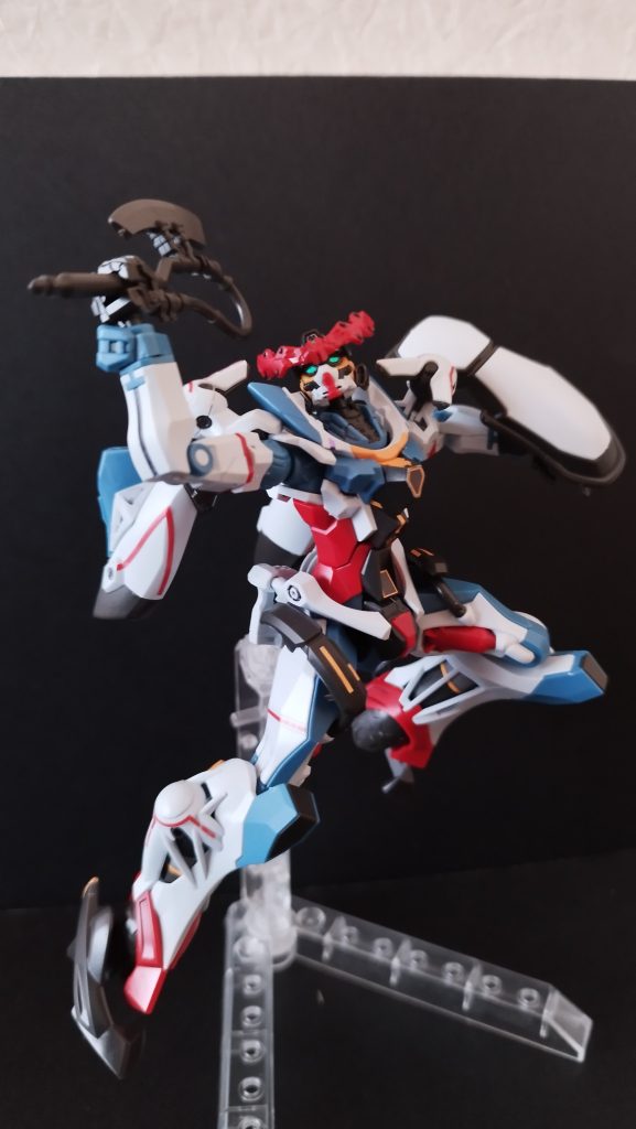 個人的には足の形と銃の形が結構好きです。でもバックパックの形があまり好きではありません。