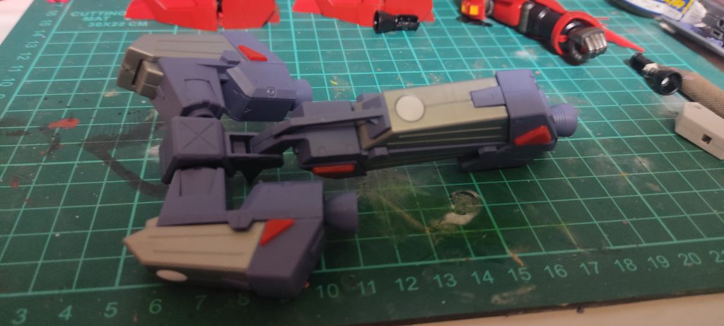 バックパックに使用したF90ミッションパック