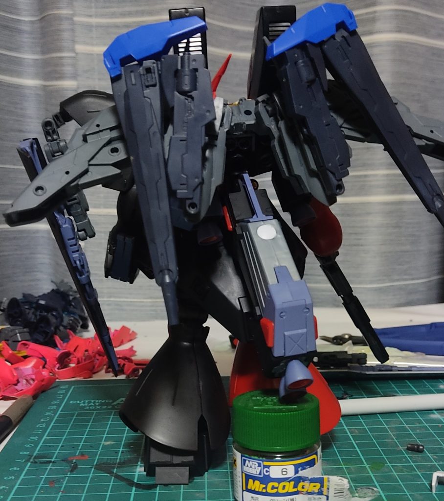 バックパックの最終調整