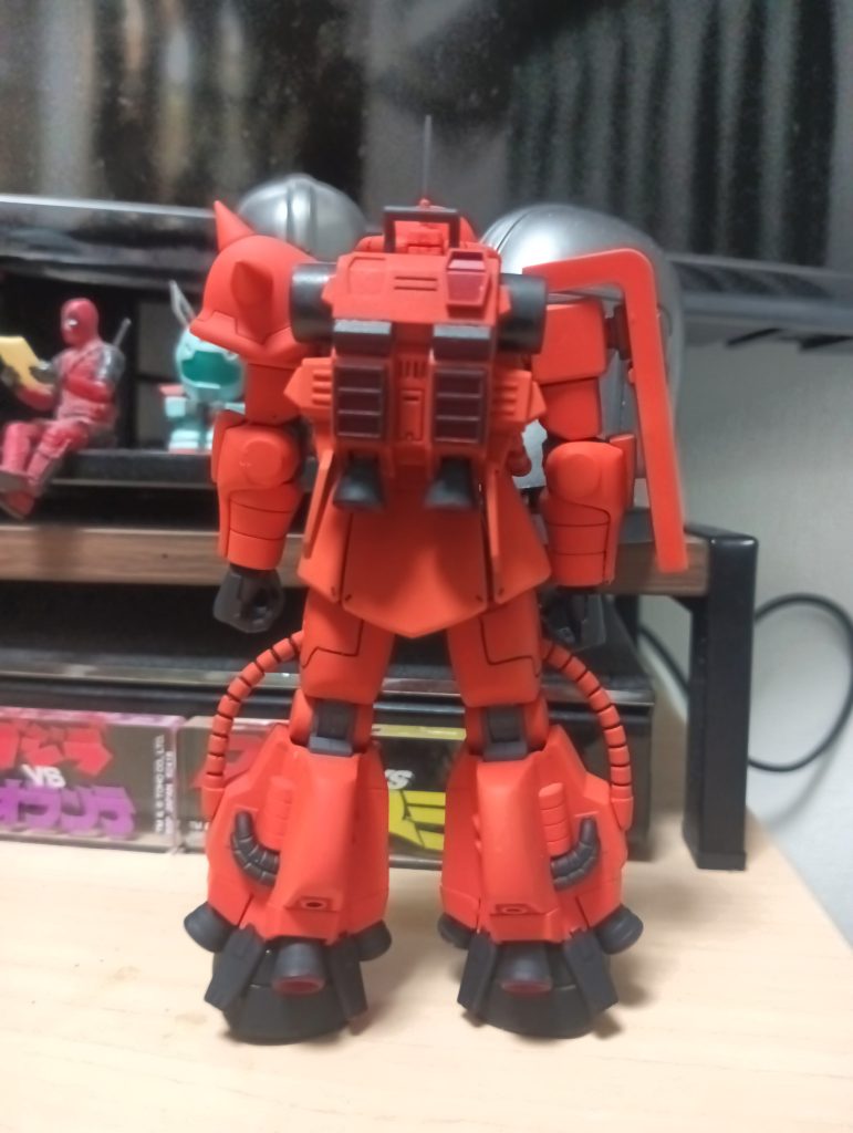 高機動型ザクIIといえばバックパック塗り分けが大変