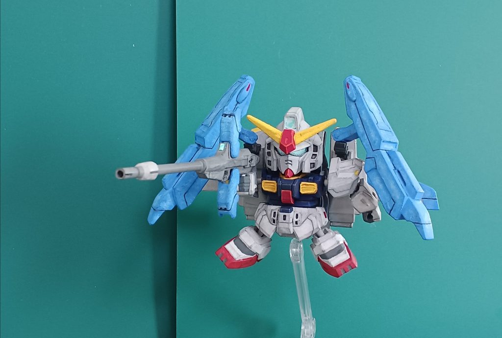 SD スーパーガンダム–3枚目/制作者：Amesho