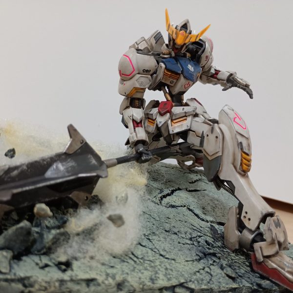 HGバルバトス汚し仕上げ