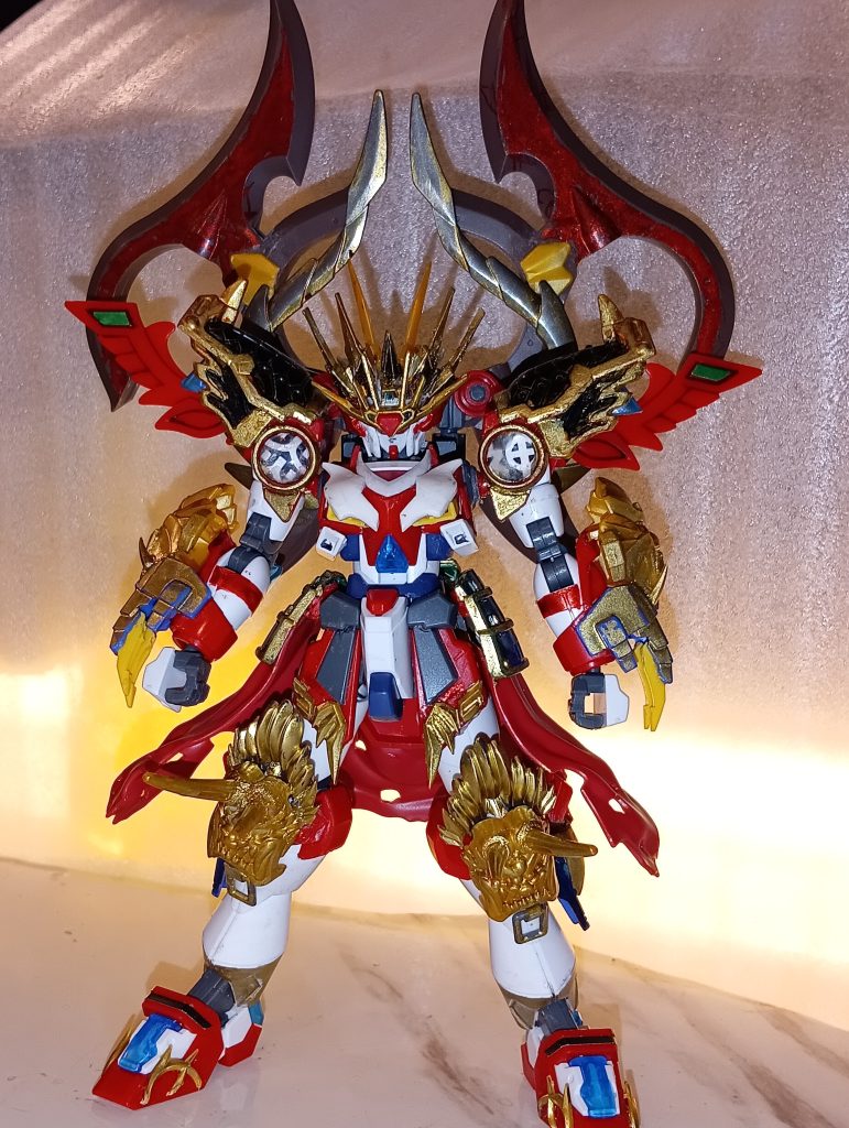 神バーニングガンダム(明王)–4枚目/制作者：@tobitoyoe