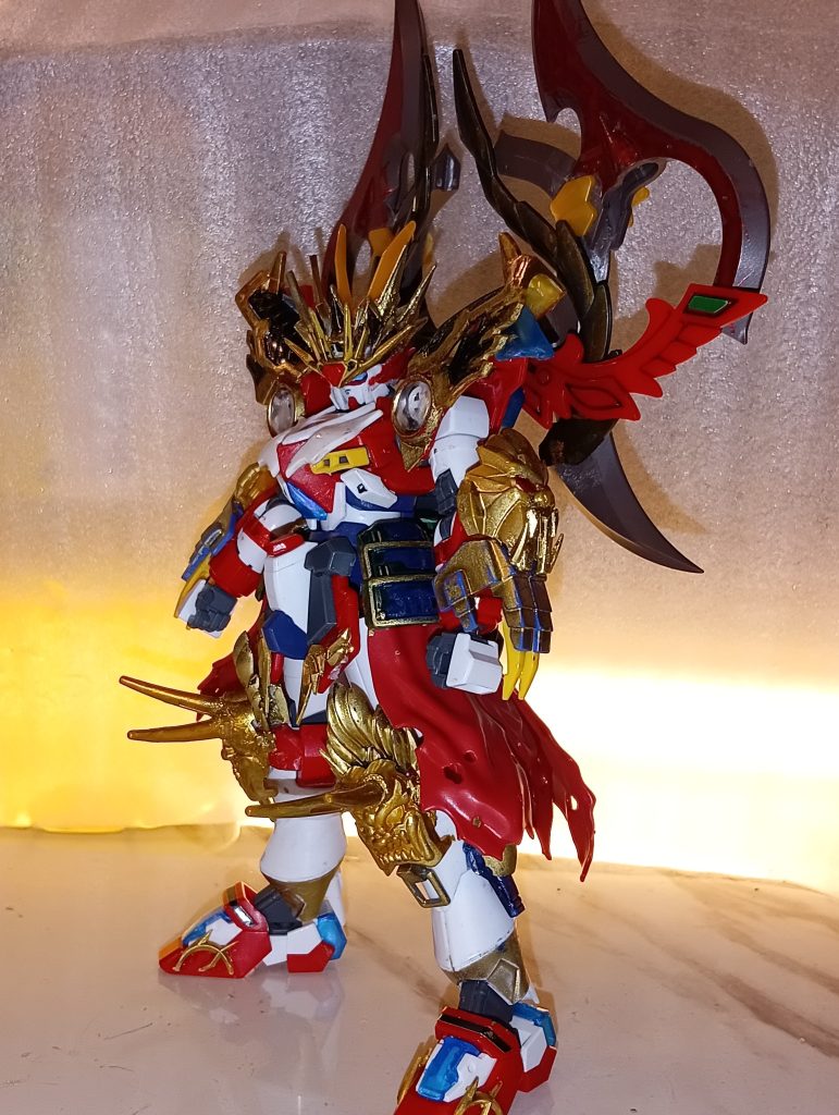 神バーニングガンダム(明王)–5枚目/制作者：@tobitoyoe