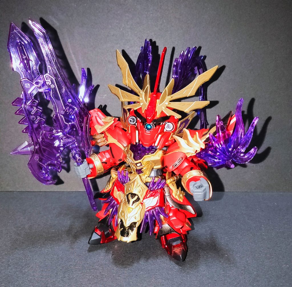 こちらがシナンジュ通常形態赤と紫が強そう...!