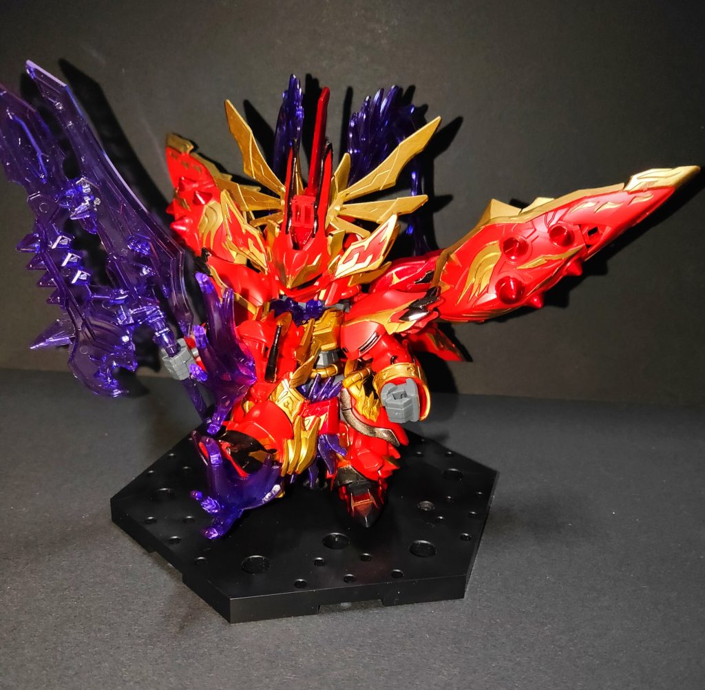 SDとはいえどかなりのズッシリ感。派手で目立つフォルムが最高でした。 ではまた!!今回も見てくれてありがとうございますm(_ _)mもし良かったらいいねやフォローして頂けたら嬉しいです。フォローバックはほぼ返しに行きますので是非ともよろしくです!