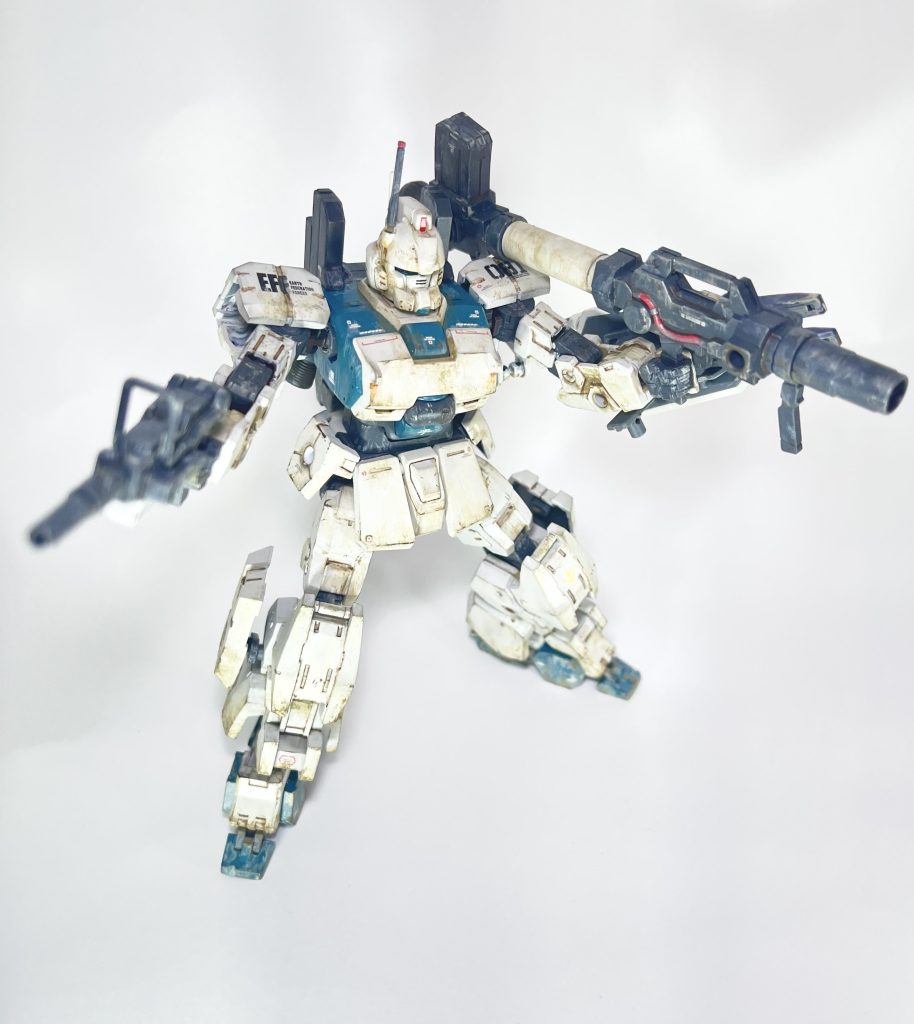 汚れのわりに戦闘ダメージ無し😅いつかはダメージ表現にも挑戦したいです。