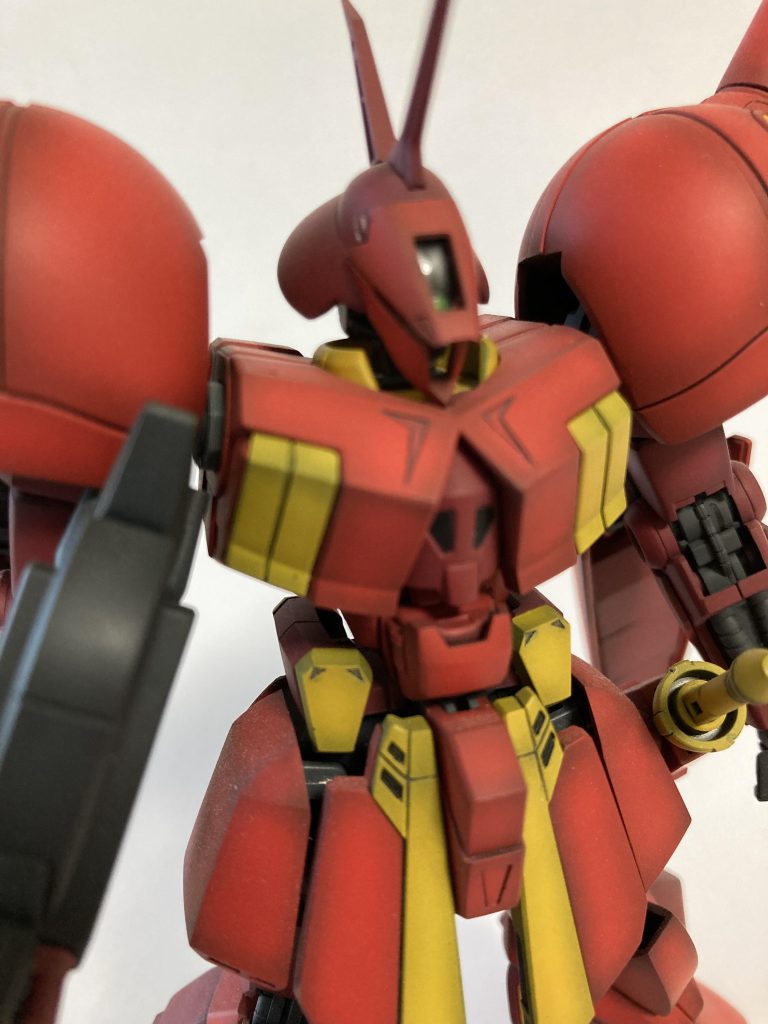 透明なモノアイカバーはヒートプレスで作成