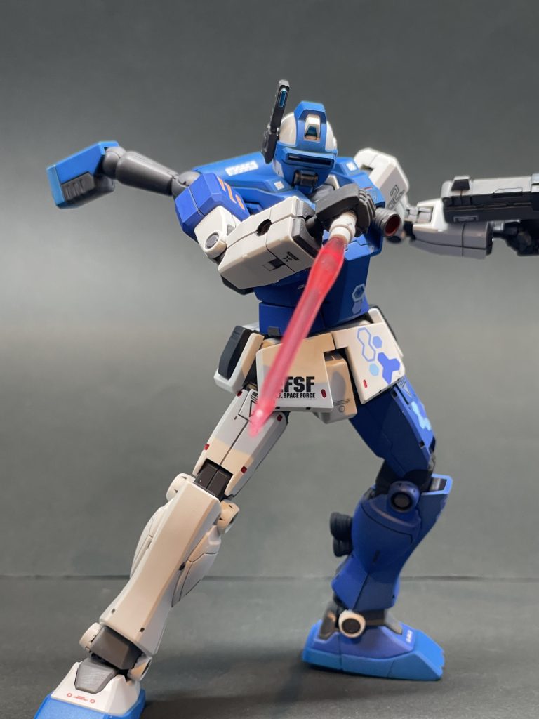 ビームサーベルは短め軽くなったから速いぞ 