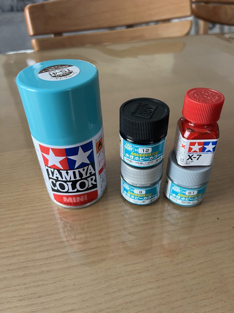 今回使用した塗料です