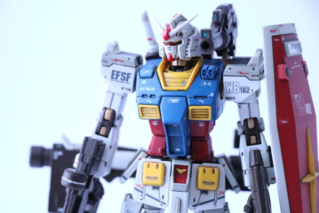 HG ガンダム（GUNDAM THE ORIGIN版）–2枚目/制作者：テラ