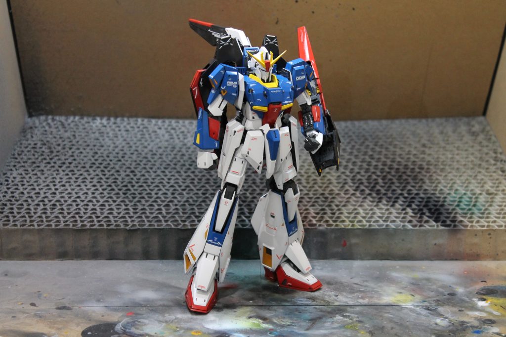 MG Zガンダム ver.ka[全塗装仮完成]–2枚目/制作者：ウォン・リー