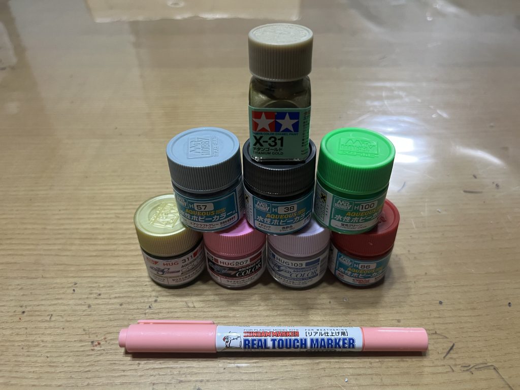 今回使用した塗料です