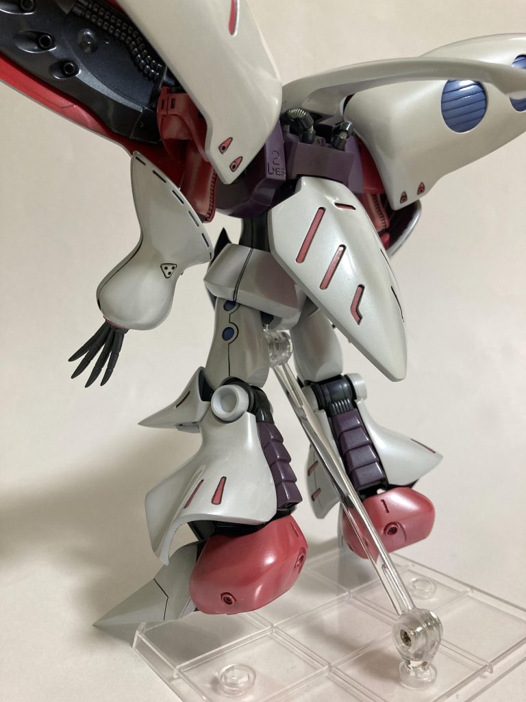 踵のバーニア等の細かい所もディティールUP