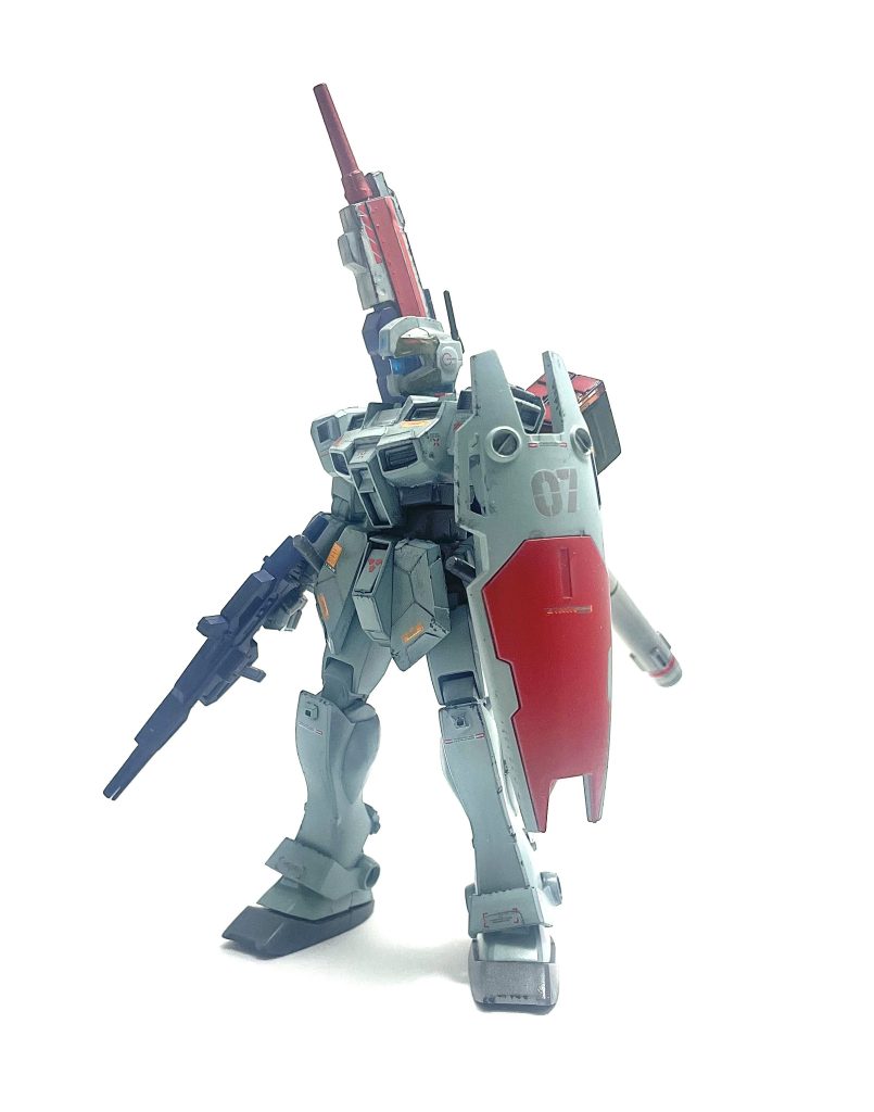 本来はＺガンダムと共に実験機としてエウーゴに譲渡する予定であったが、試作型バックパックに予期せぬ重大な欠陥が見つかった為、前線に投入される事なく本機は終戦を迎えてしまったと言われる。