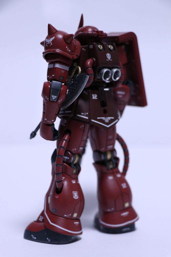 HG シャア専用ザク–4枚目/制作者：テラ