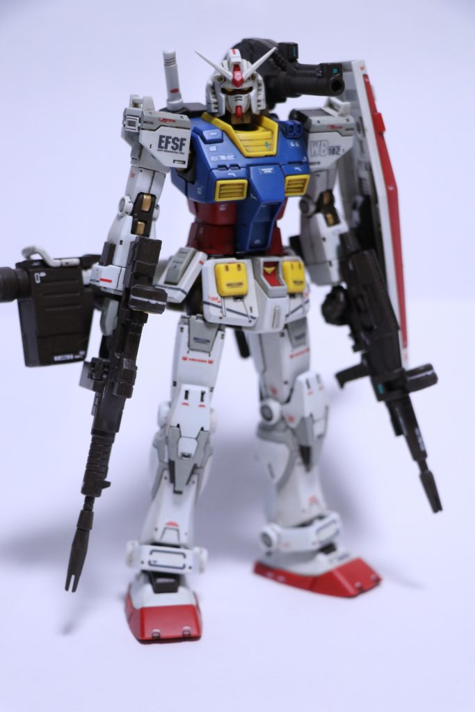 HG ガンダム（GUNDAM THE ORIGIN版）–3枚目/制作者：テラ