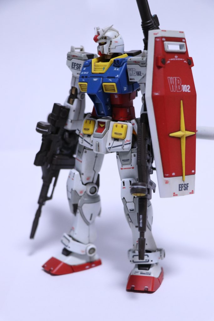 HG ガンダム（GUNDAM THE ORIGIN版）–4枚目/制作者：テラ