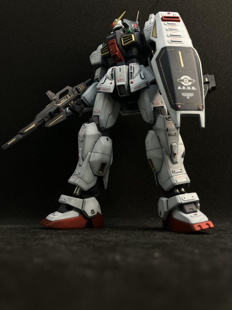 シールドのディテールアップに、なにげに力を入れました。