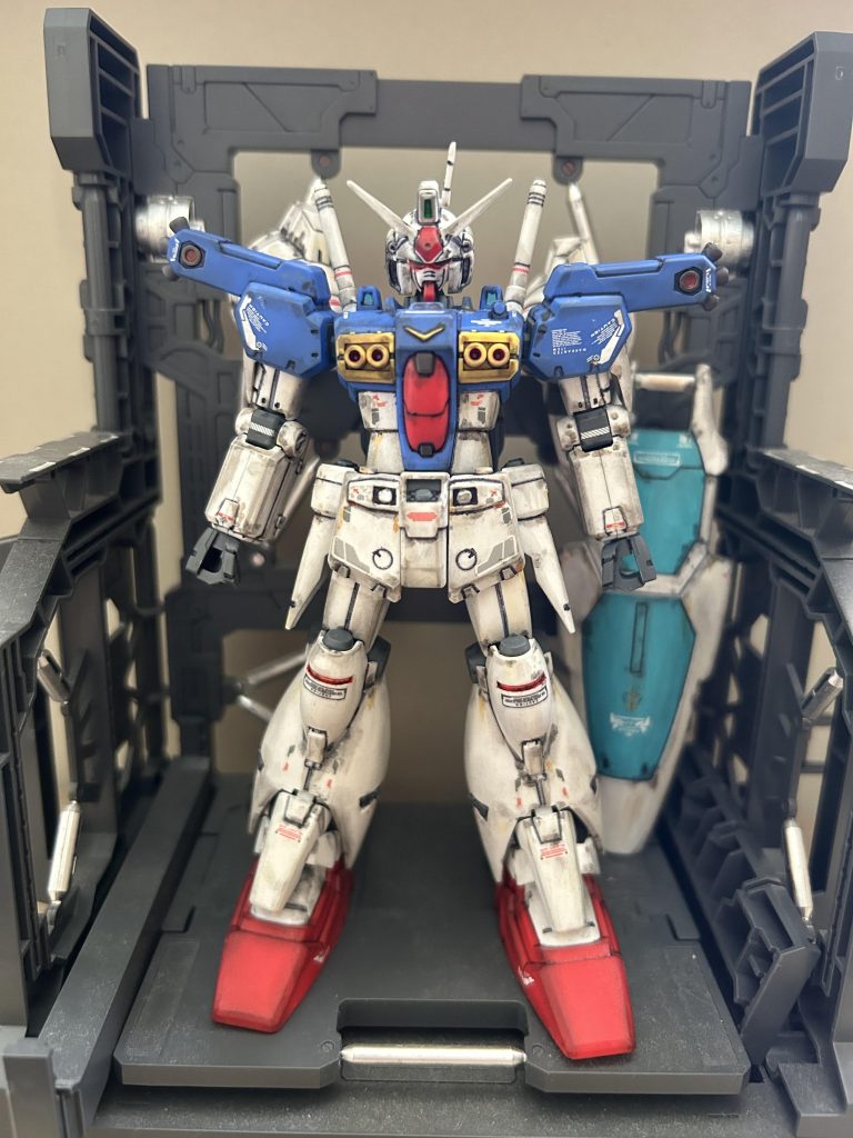 改造は首を1mm伸ばした程度です。部分塗装、デカールはいつもの通り手持ちをいろいろ想像しながら貼り付けて、ウェザリング、つや消しを吹きました。