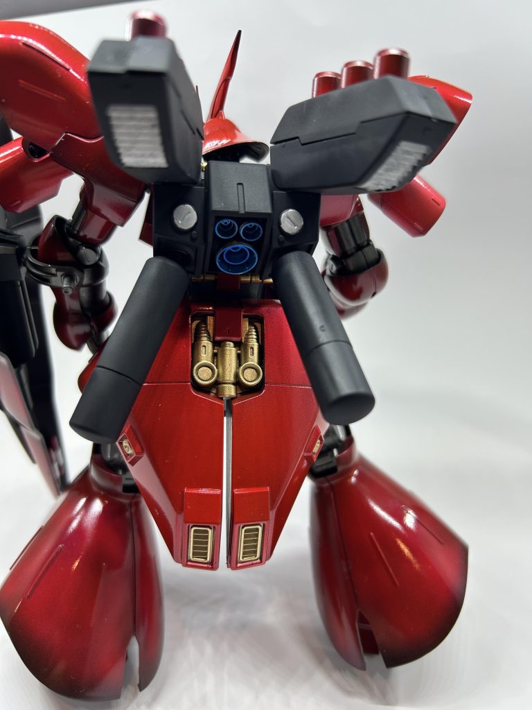 バーニアは全部クリアーブルーにしてみました。