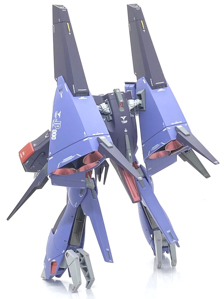 塗装箇所とカラーレシピバーニア内部等→(クレオス)GXメタルレッドバーニア外部等→(ガイア)フレームメタリック(1)黄色部→新ガンダムカラーMSイエローメカ部グレー部→(クレオス)ニュートラルグレー機首ピンク部→(クレオス)GXメタルピーチ