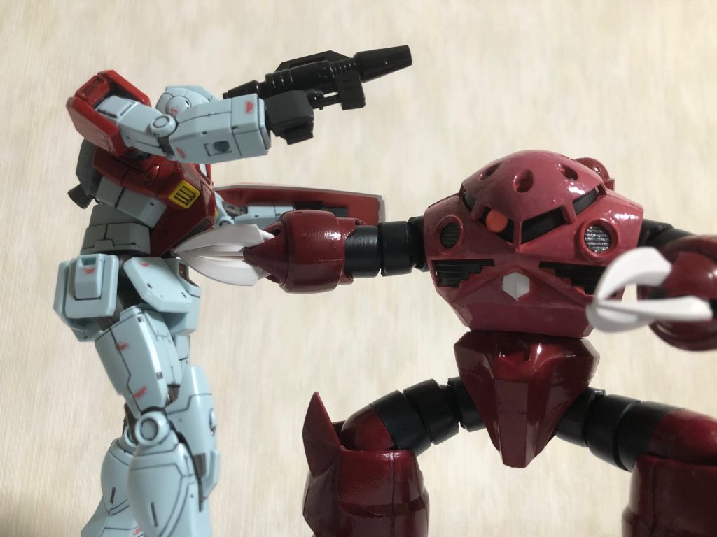 ジャブローに散る・・・。