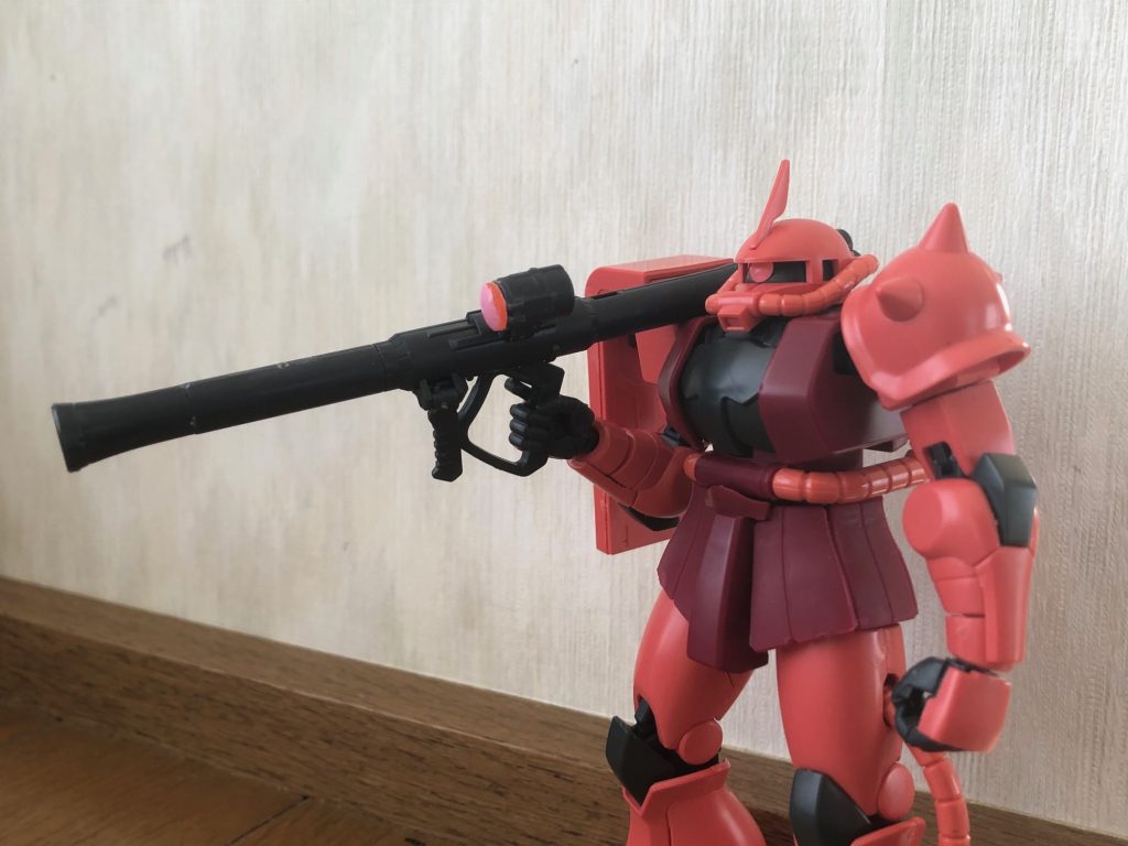 ザクマシンガンやザクバズーカにもHアイズを使用してます。