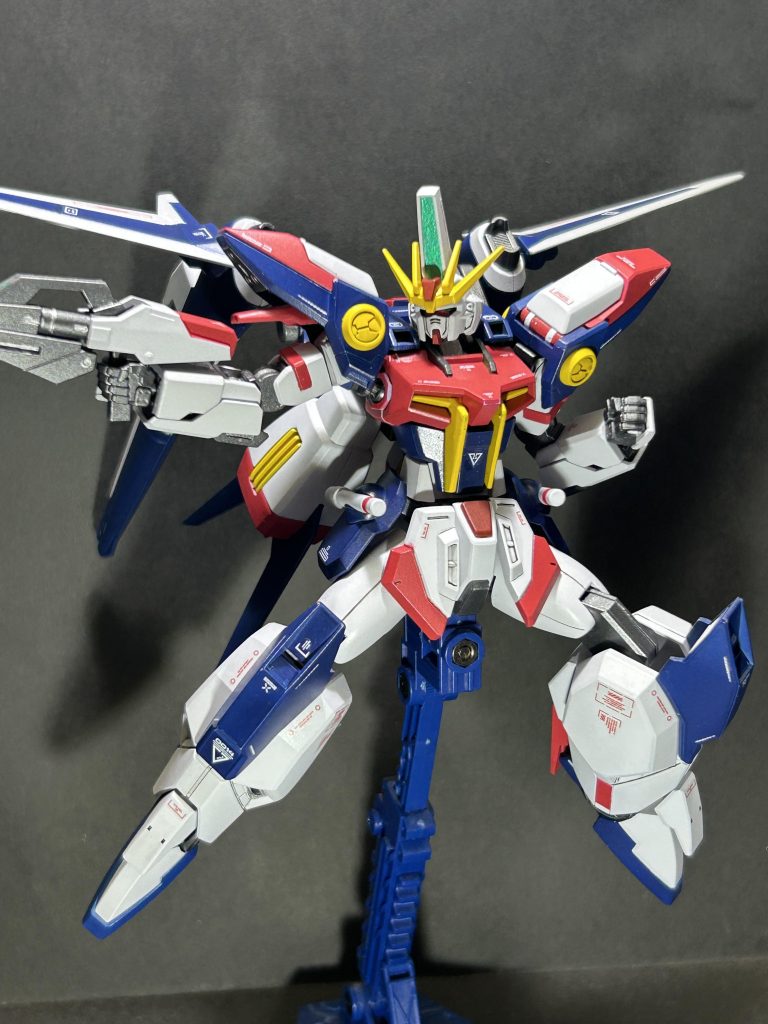 SEED打ち。やはりSEED機体はこのポーズをとらせたくなりますね!!