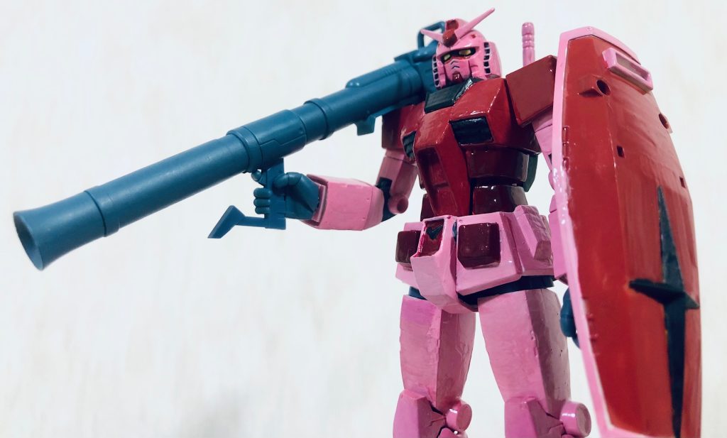 ROBOT魂リペイント 赤いガンダム ~あぶ刑事ガンダムVer~–8枚目/制作者:G-spark