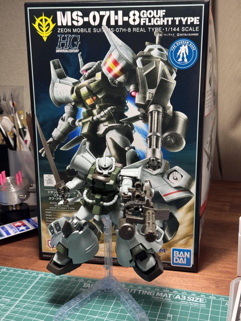 素組み!最後までご覧頂きありがとうございました!次回も楽しんで製作していきます!!!