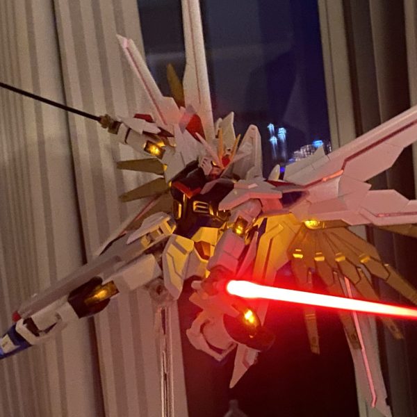 HG マイティーストライクフリーダムガンダム　ライトニングエディション