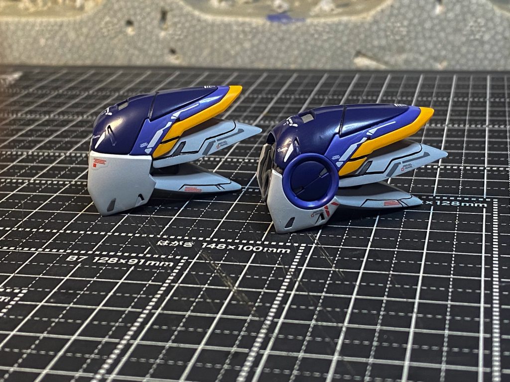 デカールは主にゼロEWver.kaとMYK DESIGNのティッキング・ストライプdp