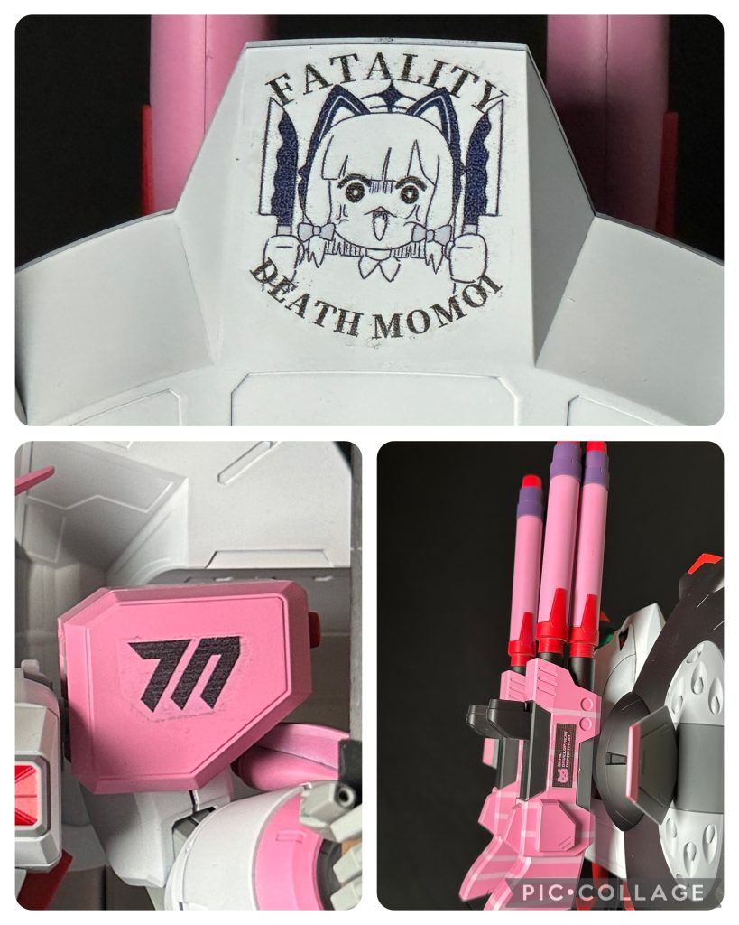 自作デカールです