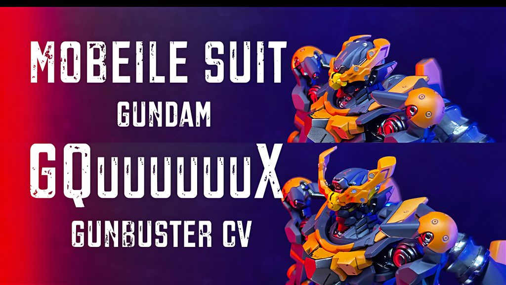 3月4日12時公開です。【ガンプラ全塗装】機動戦士Gundam GQuuuuuuX（ジークアクス）をガンバスターカラーで塗ってみた。https://youtu.be/uS95MuWg2NU箸休めにどうぞ