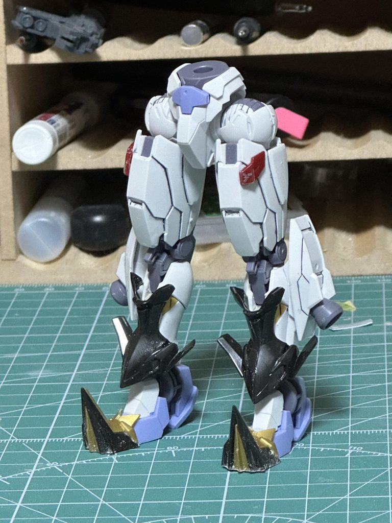 改造したのは主に脚部です