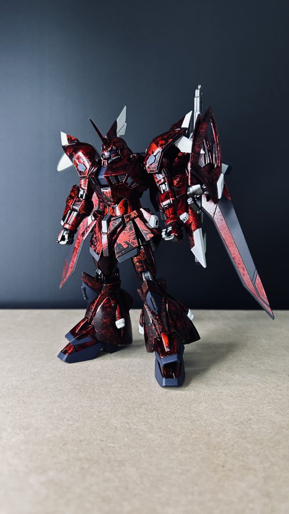 初のキャンディラッピング塗装。普通のキャンディ塗装は何回かしたので、自分のスキルレベルアップのためにトライ!!