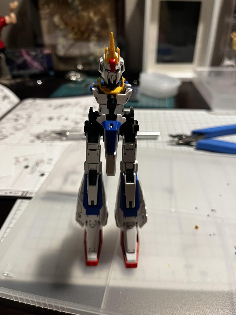 ここらで一旦何作ってんのかわかんなくなってました。綺麗に組み上がっていかないところもストレスの溜まる要因なのかもしれないです笑