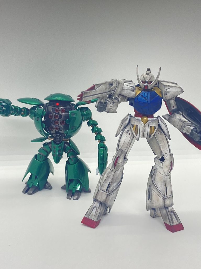 以前作成したカプル君との共演