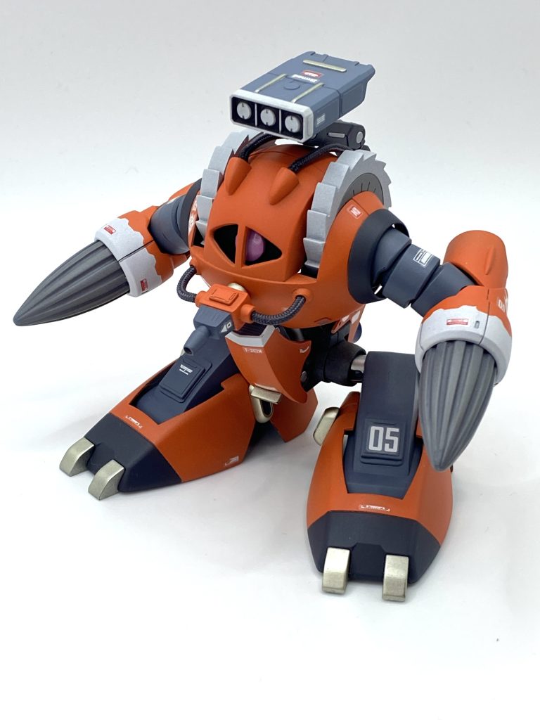 ミサイルポッドを付けた軽装備