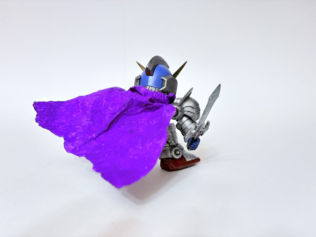 バックショットです全然違いますが、マントも参考にさせて頂きました!