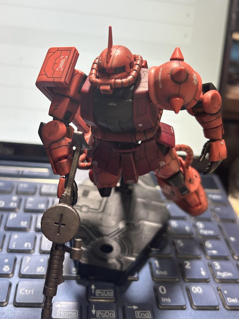 HG シャア専用ザク2–3枚目/制作者：kita_neco