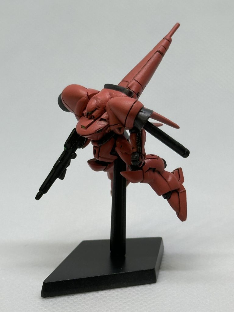 ガーベラテトラもしっかり塗装！リューターでバーニアなど掘るのが楽しかったです！ステイメン共に目や顔を塗るのも楽しいキットでした